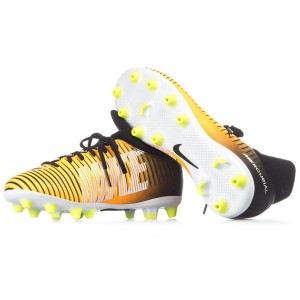 SHOES NIKE FOOTBALL ORANGE JR MERCURIAL VICTORY VI DYNAMIC FIT AG-PRO NIKE - 3