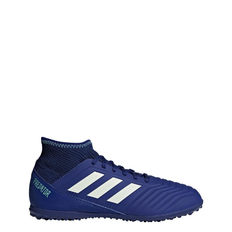 Rechazar traqueteo pasos scarpe da calcio predator tango 18 3 blu adidas bambino