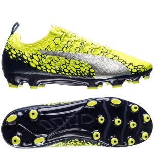 SCARPE DA CALCIO PUMA EVO POWER VIGOR 2 GRAPHIC GIALLE PUMA - 1