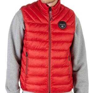 smanicato full zip rosso napapijri NAPAPIJRI - 1