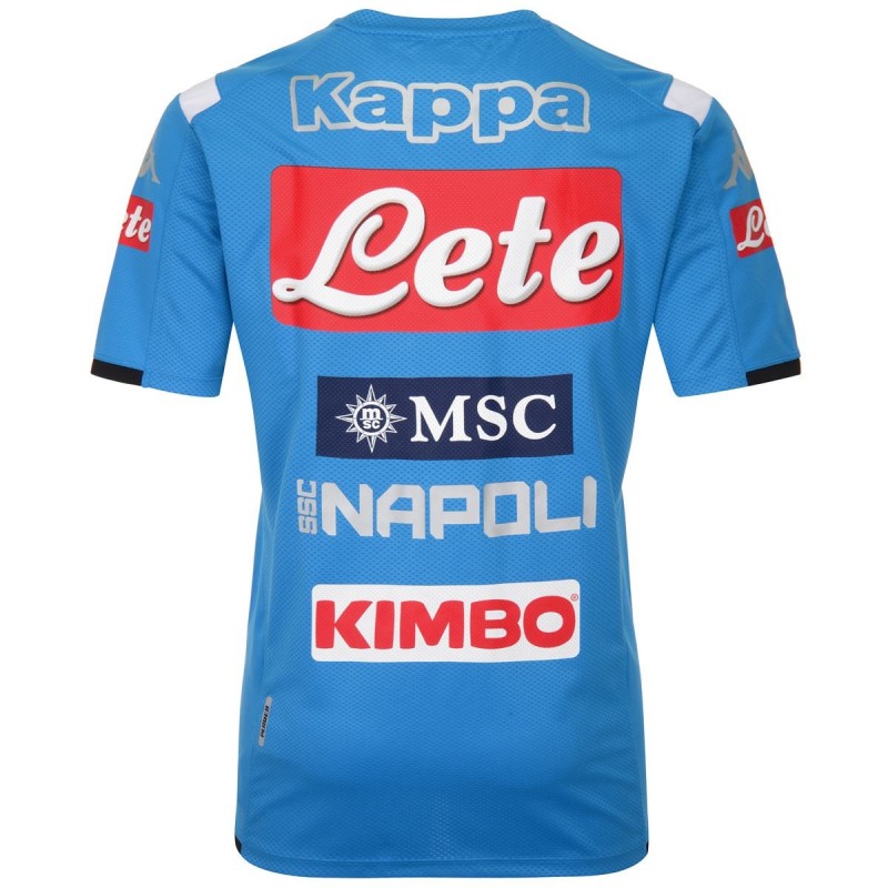 SSC NAPOLI TRAINING T-SHIRT LIGHT BLUE 19/20