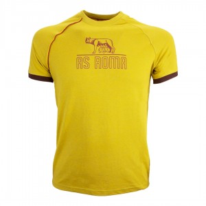 T-SHIRT AS ROMA GIALLA BAMBINO MIGLIARDI - 1