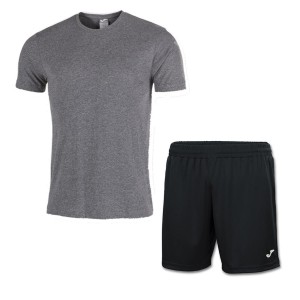 GRAY/BLACK T-SHIRTS AND SHORTS JOMA JOMA - 1