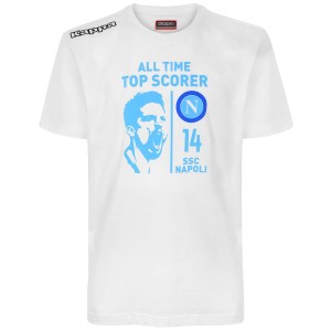 T-SHIRT MERTENS ALL TIME TOP SCORER BIANCA Kappa - 1