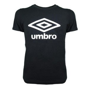 t-shirt nera logo umbro UMBRO - 1