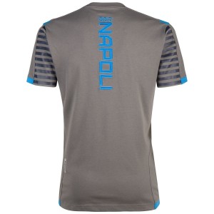 T-SHIRT RAPPRESENTANZA GRIGIA SSC NAPOLI 19/20 Kappa - 3