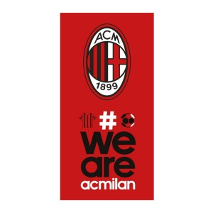 TELO MARE SPUGNA AC MILAN NOVIA - 1