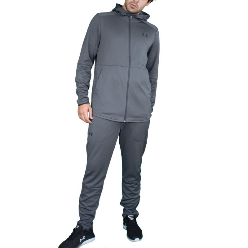 WARM UP TRACKSUIT ANTHRACITE WITH HOOD UNDER ARMOR UNDER ARMOUR - 1