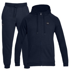 tuta felpata con cappuccio blu under armour UNDER ARMOUR - 2