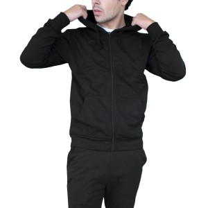 BLACK JOMA FLEECE HOODED TRACKSUITS JOMA - 3