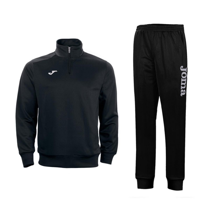 JOMA BLACK FLEECE TRACKSUITS KIDS JOMA - 1