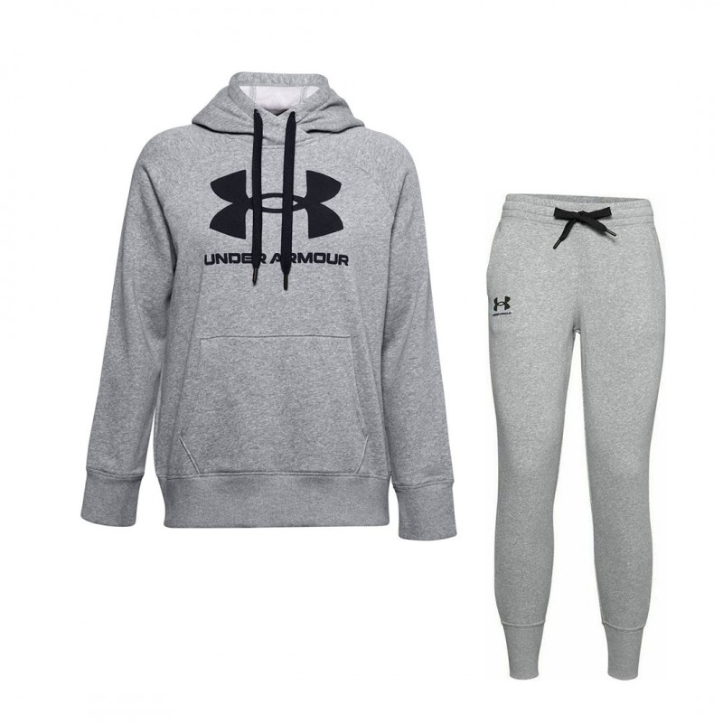 TUTA FELPATA UNDER ARMOUR DONNA GRIGIA UNDER ARMOUR - 1