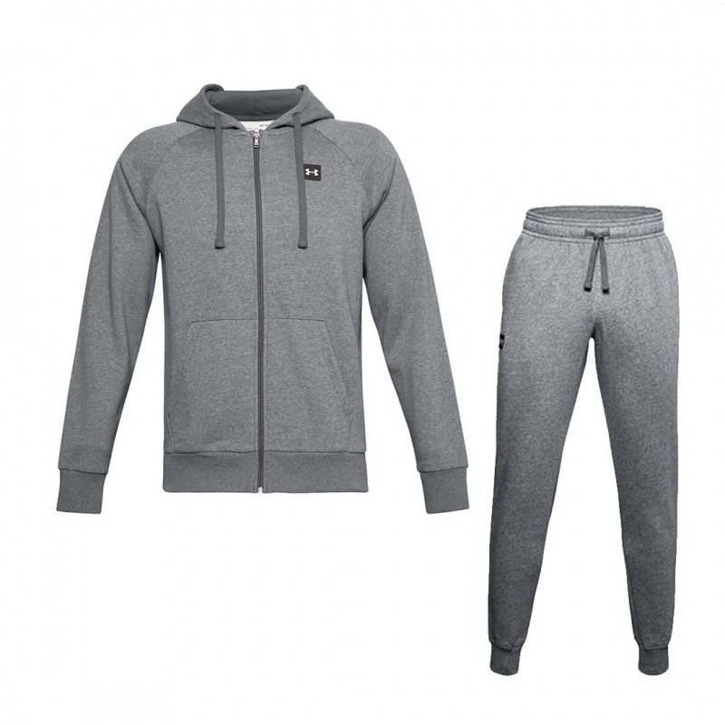 BLACK FULL ZIP TRACKSUIT UNDER ARMOR UNDER ARMOUR - 1