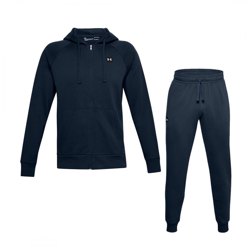 TUTA FELPATA UNDER ARMOUR NAVY FULL ZIP UNDER ARMOUR - 1