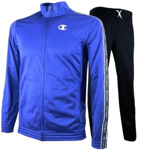 TUTA FULL ZIP BLU BAMBINO CHAMPION CHAMPION - 1