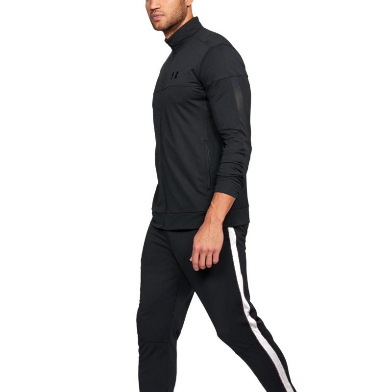 BLACK FULL ZIP TRACKSUIT UNDER ARMOR UNDER ARMOUR - 1