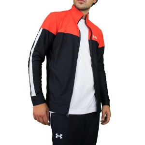 tuta full zip nera/rossa under armour UNDER ARMOUR - 2