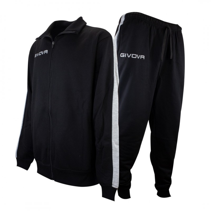 TRACKSUITS REVOLUTION BLACK / FUCSIA GIVOVA GIVOVA - 1