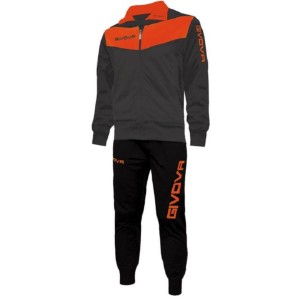 GIVOVA VISA GREY/ORANGE TRACKSUIT GIVOVA - 1