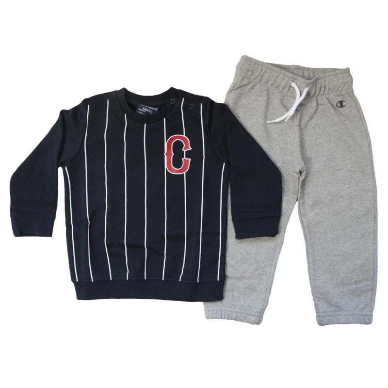 BLUE/GRAY CHAMPION INFANT TRACKSUITS CHAMPION - 1