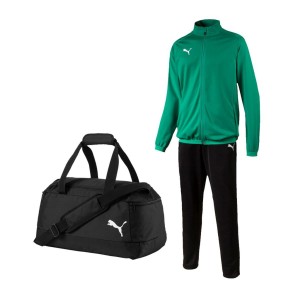 tuta liga verde con borsone sport nero puma PUMA - 1