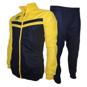 TUTA RAPPRESENTANZA FULL ZIP NAVY/GIALLA UMBRO UMBRO - 1