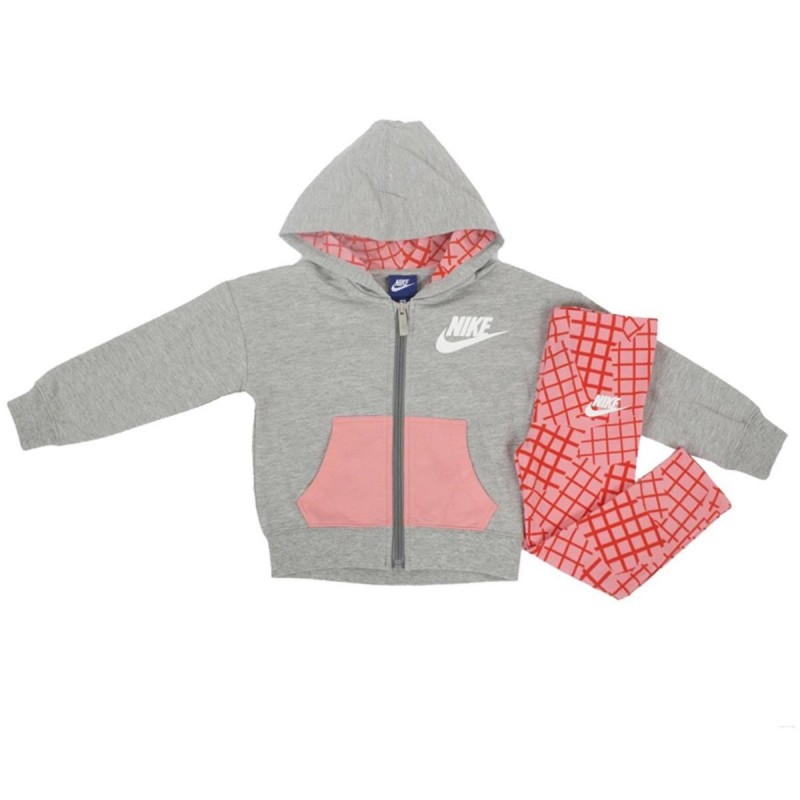 tutina nike grigia rosa bambino/neonato NIKE - 1