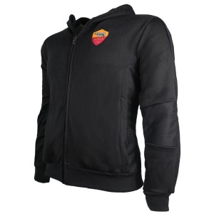 AS ROMA FELPA CON CAPPUCCIO NERA AMISTAD - 1