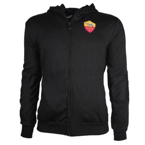 AS ROMA FELPA CON CAPPUCCIO NERA AMISTAD - 2
