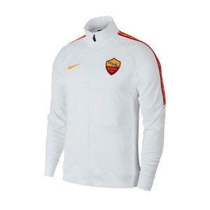 AS ROMA GIACCA FULL ZIP BIANCA NIKE - 1