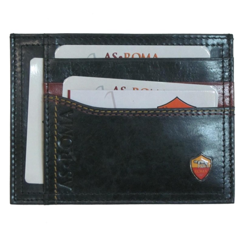 AS ROMA PORTATESSERE IN PELLE ENZO CASTELLANO - 1
