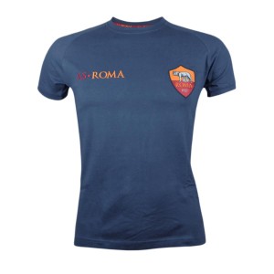 AS ROMA T-SHIRT BLU FREETIME BAMBINO AMISTAD - 1