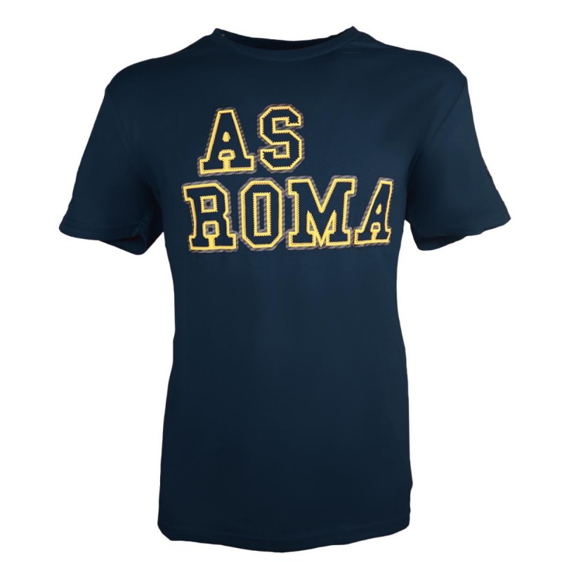 as roma t-shirt sport peach blu AMISTAD - 1