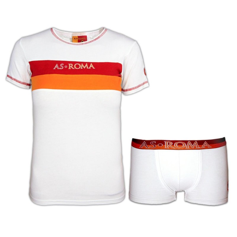 completo intimo bianco con boxer bambino AMISTAD - 1