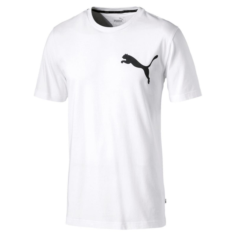 t-shirt bianca puma big logo PUMA - 1