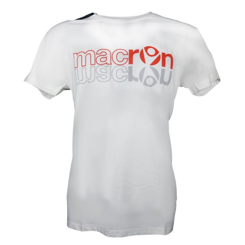 t-shirt casual bianca macron MACRON - 1
