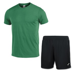 GREEN/BLACK T-SHIRTS AND SHORTS JOMA JOMA - 1