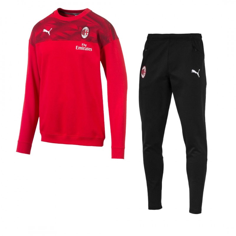 TUTA FELPATA MILAN GIROCOLLO 2019/2020 PUMA - 1