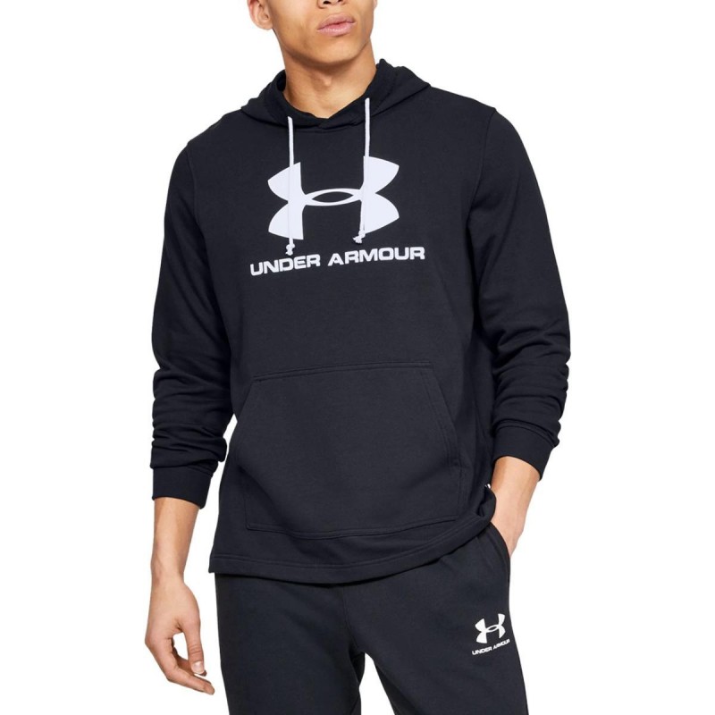 TUTA FELPATA UNDER ARMOUR NERA SPORTSTYLE TERRY UNDER ARMOUR - 1