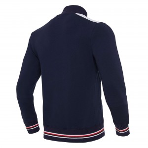 GIACCA A VENTO ROSSA/NAVY CAGLIARI MACRON - 2
