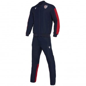 TUTA CAGLIARI BLU RAPPRESENTANZA BAMBINO 2019/2020 MACRON - 1