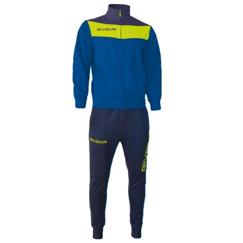 GIVOVA VISA LIGHT BLUE/YELLOW TRACKSUIT GIVOVA - 1