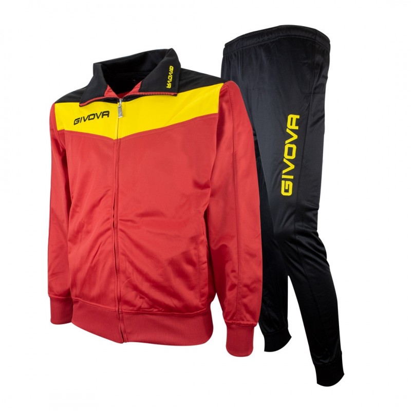 TUTA CAMPO GIVOVA ROSSO/GIALLO