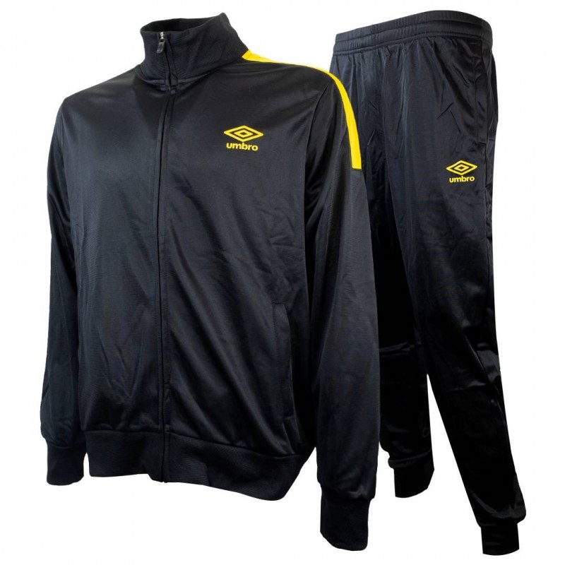 tuta umbro full zip nera/gialla UMBRO - 1