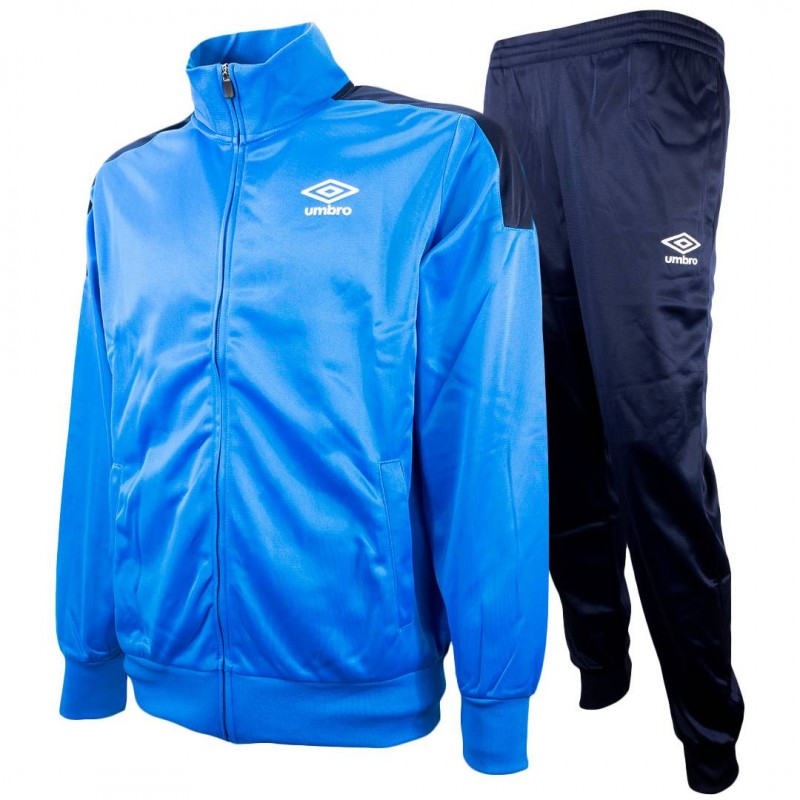 TUTA FULL ZIP MANICA LUNGA TRIACETATO NERA UMBRO - 1