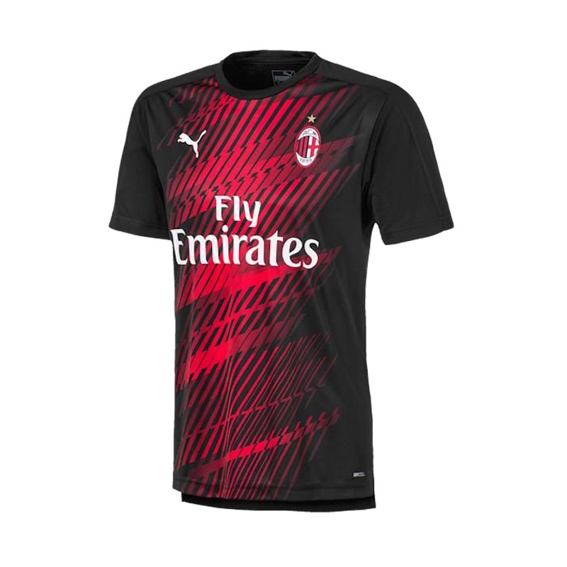 MAGLIA ALLENAMENTO ROSSA/NERA AC MILAN 2019/2020 PUMA - 1