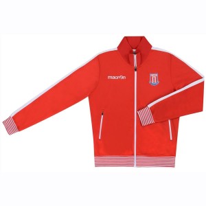 STOKE CITY BLUE SWEATSHIRT FULL ZIP MACRON - 1