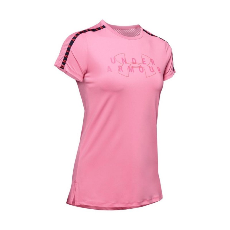t-shirt sport donna under armour rosa UNDER ARMOUR - 1