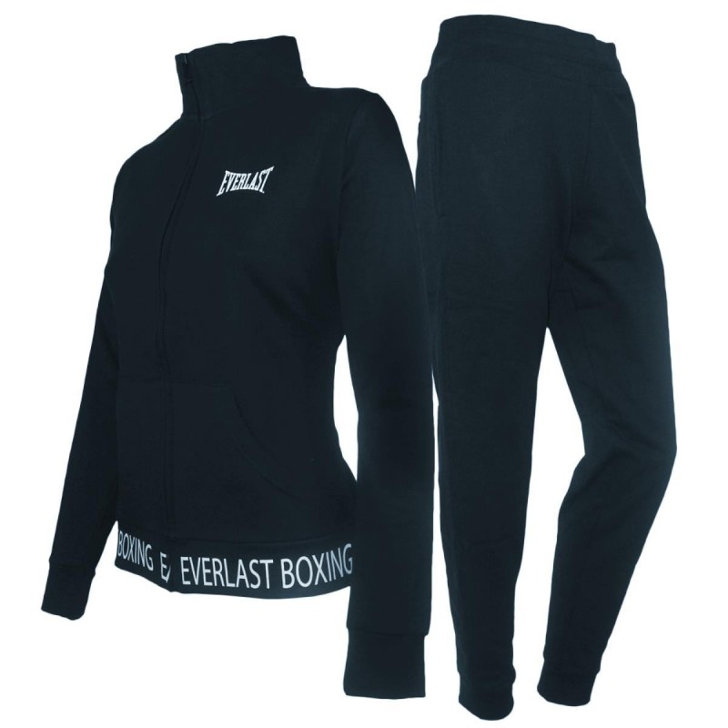 TUTA FELPATA FULL ZIP BLU DONNA EVERLAST EVERLAST - 1