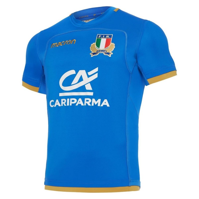 REPLICA HOME COTTON RUGBY ITALIA SWEATER MACRON - 1